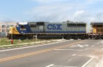 CSX 8595 on 609